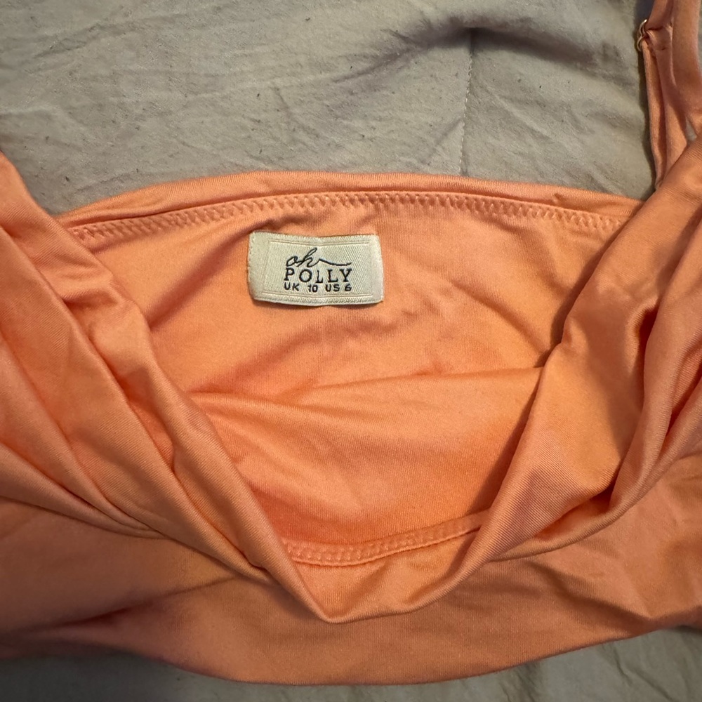 Oh Polly Ruched Pink Top - Picture 6 of 6